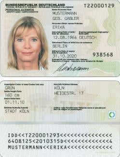 Personalausweis/ ID-Karte (LBN) بطاقة هوية - Shop-Translation.de - Übersetzungsbüro ReSartus