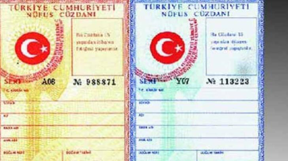Personalausweis (TUR) Kimlik Kartı / Nüfus Cüzdanı
