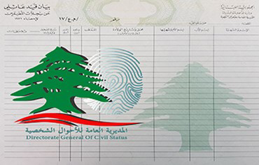 Auszug aus dem Familienstandsregister / Zivilregisterauszug (LBN) بيان قيد عائلي عن سجلات المقيمين⁩