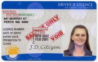 Führerschein (AUS) - Driver's License - Shop-Translation.de - Übersetzungsbüro ReSartus