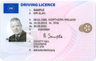 Führerschein (GBR) Driving Licence - Shop-Translation.de - Übersetzungsbüro ReSartus